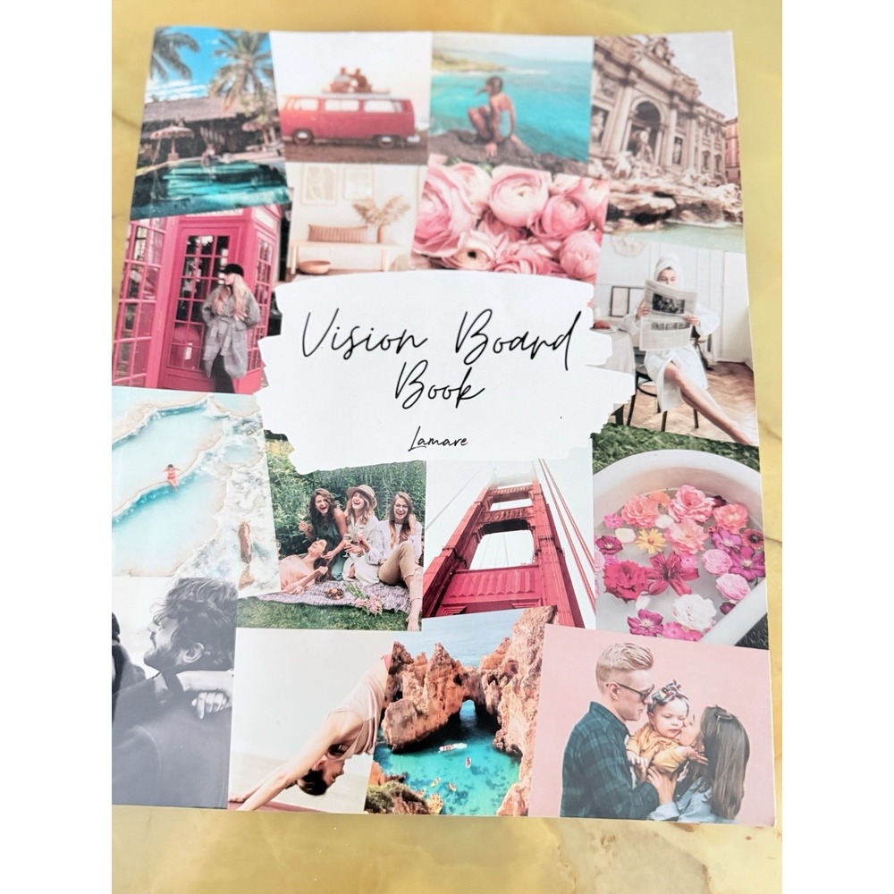 Lamare Vision Board Book - 1000+ Aesthetic Vision Board Images